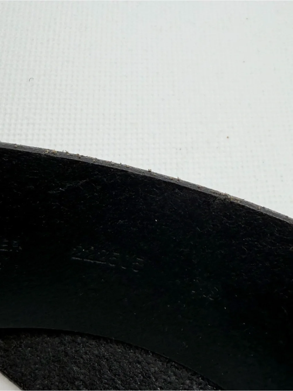 MEN'S BANANA REPUBLIC BLACK GENUINE LEATHER BELT SIZE 34 inches XS